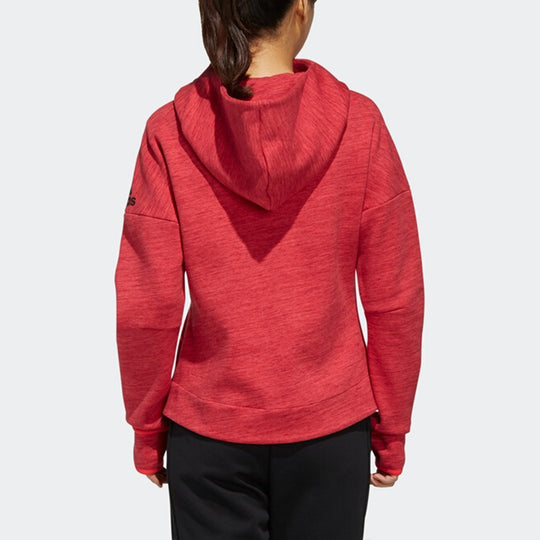 (WMNS) adidas Zne Hoody Knit Jacket Pink FJ0211