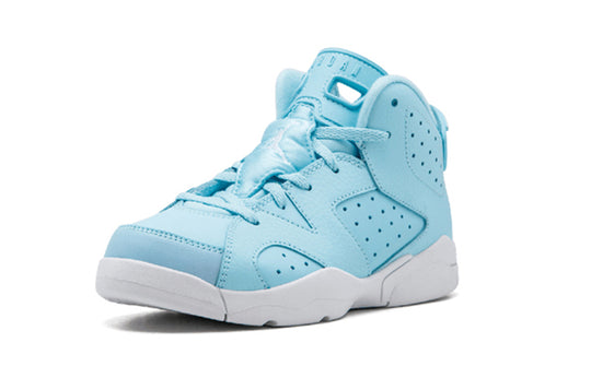 (GS) Air Jordan 6 Retro 'Still Blue' 543389-407 Retro Basketball Shoes  -  KICKS CREW