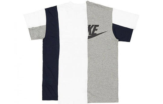 (WMNS) Nike x Sacai Hybrid T-Shirt 'Canyon Gold/Obsidian' CD6310-711