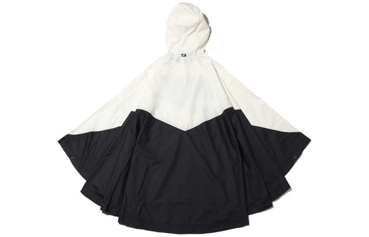 Nike Shield Sportswear Windrunner Poncho Jacket 'White Black' CJ5059-133