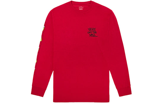 Men's Vans Simpson Crossover Long Sleeves Red VN0A4RTN17A