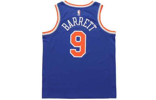 Nike NBA Team limited Jersey SW Fan Edition Knicks Barrett 9 Blue 864495-405