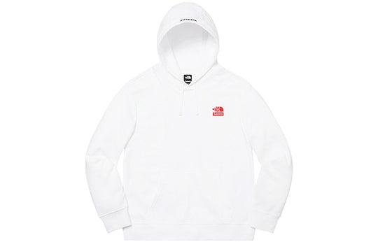 Supreme FW19 Week 10 x The North Face Statue of Liberty Hooded Sweatshirt White SUP-FW19-904
