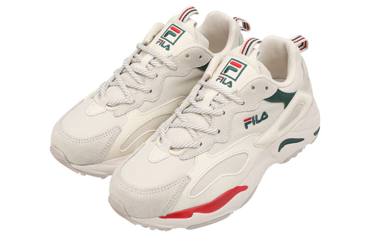 (WMNS) FILA Tracer Series Retro Shoe Gray Green Red Version 1RM01153_926