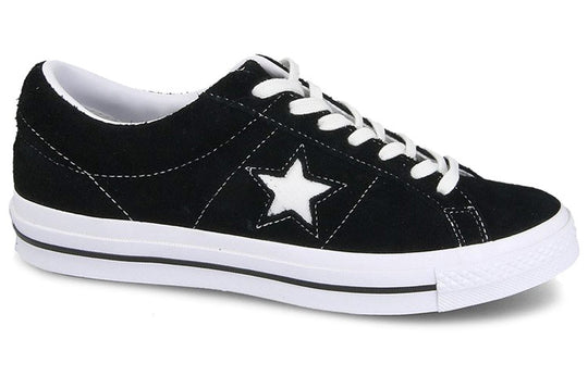 Converse One Star Low 'Black Suede' 158369C