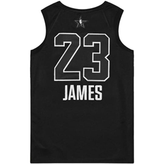 Air Jordan LeBron James All-Star Edition Authentic Jersey AU Black 928867-010