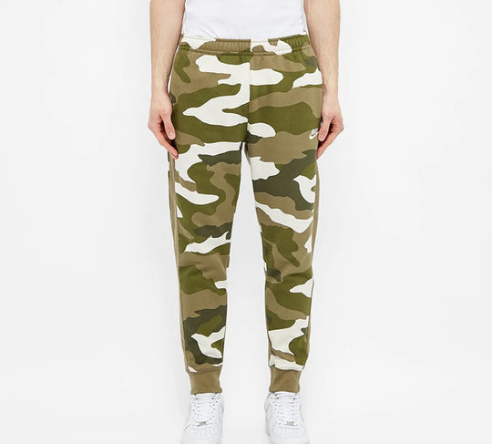 Nike Camouflage Printing jogging Long Pants Green BV3628-223