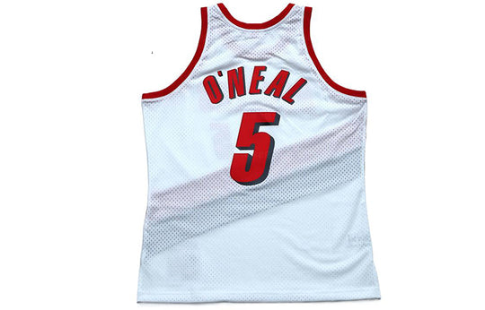 Mitchell & Ness NBA Swingman Jersey 'Portland Trail Blazers - Jermaine O'Neal 1996/97' SMJY3140-PTB96JONWHIT