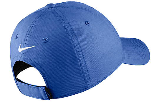 Nike Velcro Legacy 91 Golf Sports Cap Blue White 892651-480