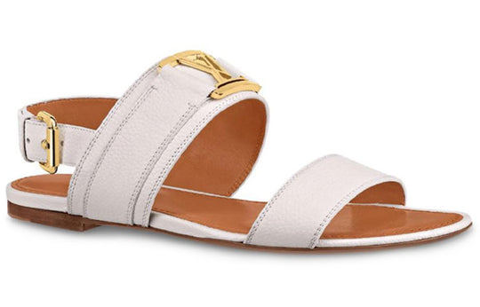 (WMNS) LOUIS VUITTON Horizon Flat sandals 'White' 1A64WE