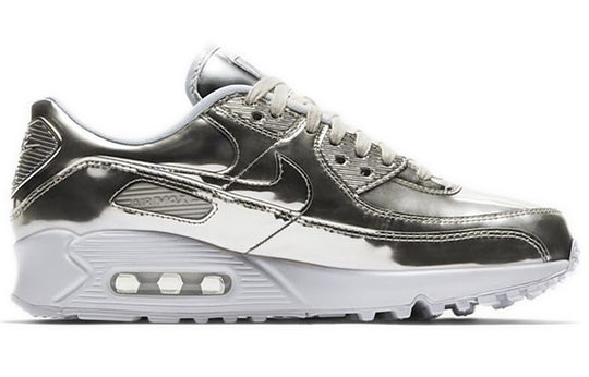 Nike Air Max 90 SP Metalic Silver/White Mens Womens Trainers Shoes
