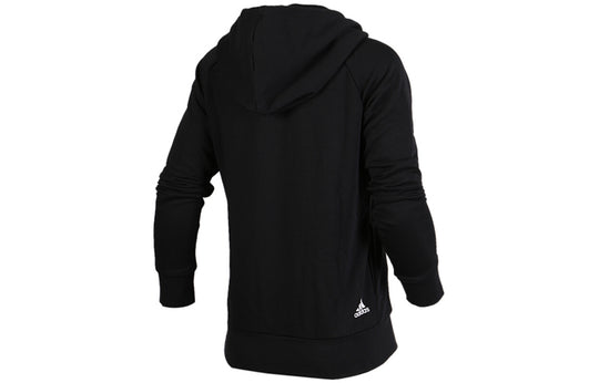 (WMNS) adidas Training Casual Long Sleeves Hoodie 'Black' S97081