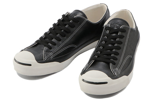Converse Jack Purcell Wear-resistant Non-Slip Low Tops Casual Shoe Bla ...