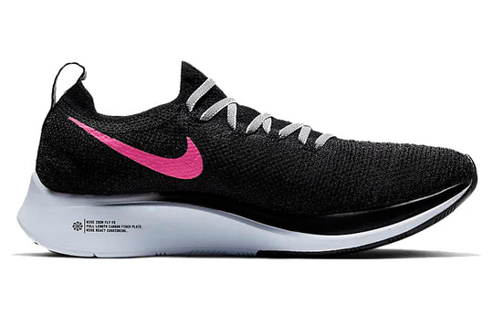 (WMNS) Nike Zoom Fly Flyknit 'Black Hyper Pink' AR4562-002