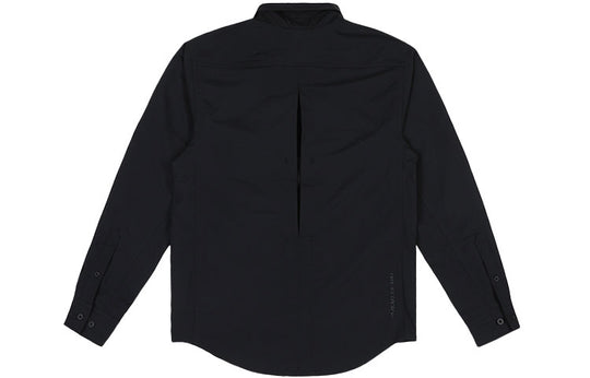 Men's Nike ACG Multiple Pockets Long Sleeves Waterproof Sports Logo Casual Jacket Autumn Black DB1014-010
