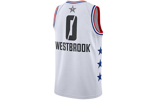 Nike NBA 2019 All-Star Thunder Russell Westbrook Jersey White AQ7297-110