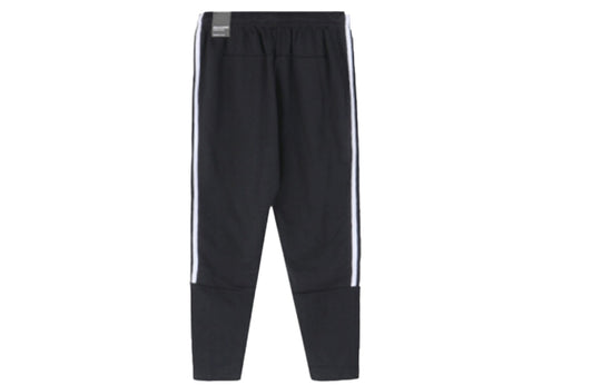 adidas Stripe Printing Training Sports Long Pants Black DT9901-KICKS CREW