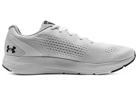 (WMNS) Under Armour Charged 'White Black' 3024141-104