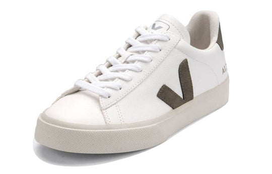 VEJA Campo Chromefree Lace-Up Sneakers 'White Khaki' CP052347