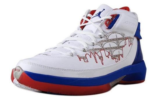 Air Jordan 22 OG Rip Hamilton PE 'White Goldsilver' 317141-102 Retro Basketball Shoes  -  KICKS CREW