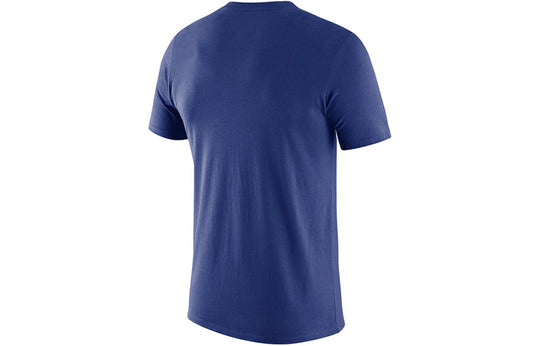 Men's Nike NBA Philadelphia 76ers 21 Casual Sports Round Neck Short Sleeve Blue AT1179-496 T-shirts - KICKSCREW