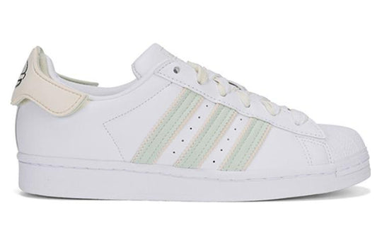 (WMNS) adidas Originals Superstar 'White Green' H03728