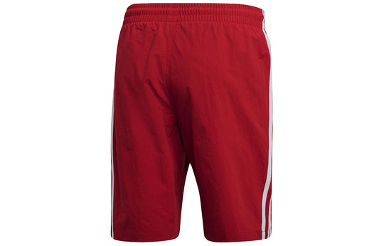 adidas originals Casual Sports Training Breathable Shorts Red DV1585