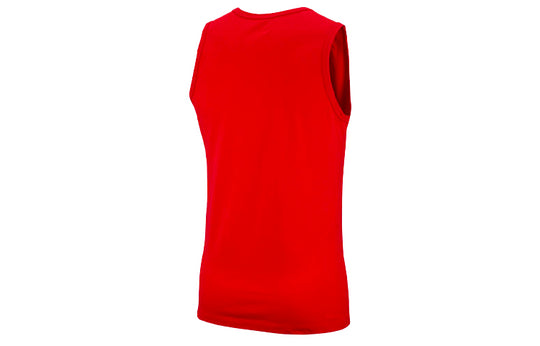 Men's Nike Sportswear Alphabet Knit Red Vest AR4992-657