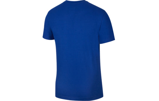 Men's Nike Philadelphia 76 Mantra Dri-FIT NBA Short Sleeve Blue T-Shirt CK8783-495