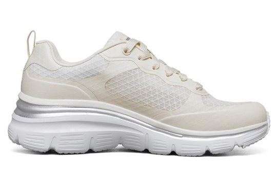 (WMNS) Skechers Fashion Fit Running Shoes White 66666274-NAT