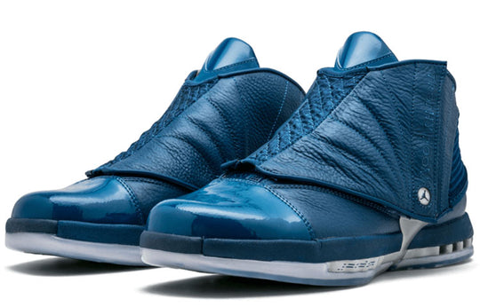 Trophy Room x Air Jordan 16 Retro 'French Blue' 854255-416 Retro Basketball Shoes  -  KICKS CREW