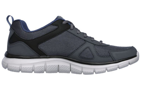 Skechers Track Low-Top Running Shoes Blue/Grey 52631-GYNV