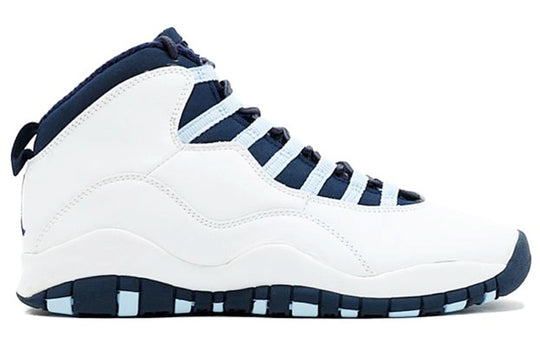Air Jordan 10 Retro 'Ice Blue' 2005 310805-141 Retro Basketball Shoes  -  KICKS CREW
