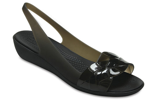 (WMNS) Crocs Sandals 'Black' 204774-060