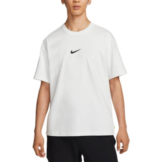 Men's Nike Logo Alphabet Printing Round Neck Loose Sports Short Sleeve ...