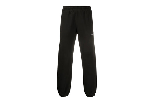 Men's OFF-WHITE Logo Printing Sports Pants/Trousers/Joggers Black OMCH030E20FLE0021001 Sweat Pants - KICKSCREW
