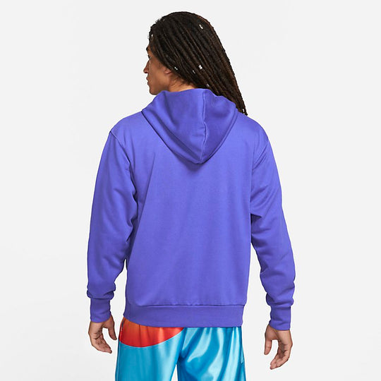 Nike Dri-FIT Standard Issue x Space Jam: A New Legacy Men's Basketball Pullover Hoodie 'Light Concord' DJ3889-471