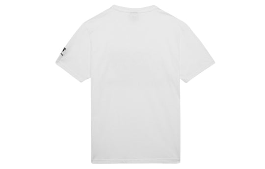 New Balance Men's New Balance logo Printing Short Sleeve White AMT03301-MUM