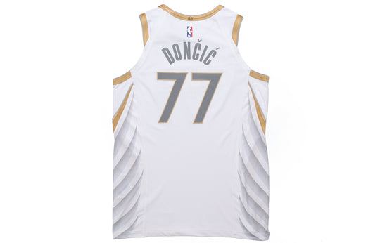 Men's Dallas Mavericks Luka Doncic Nike White 2020/21 Swingman Player  Jersey - City Edition