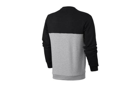 adidas Logo Printing Casual Collar Sports Men's Black Grey GQ0636