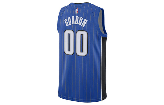 Nike Orlando Magic Aaron Gordon SW Basketball Jersey Blue 864499-482