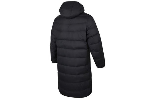 Nike hooded puffer long coat 'Black' DV0756-010-KICKS CREW