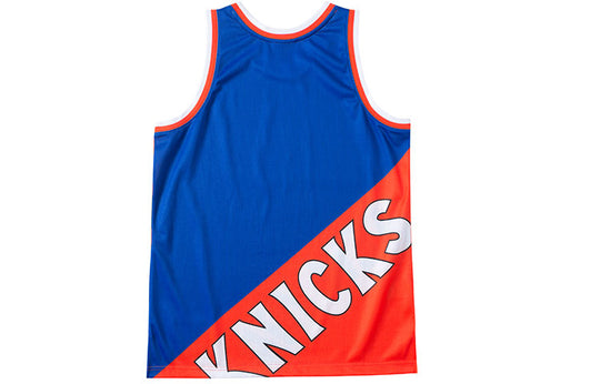 Mitchell & Ness NBA Big Face Fashion Tank 5.0 New York Knicks TMTK4350-NYKYYPPPBLUE