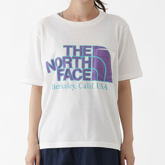 THE NORTH FACE PURPLE LABEL Logo Short Sleeve Unisex White NT3915N-OW