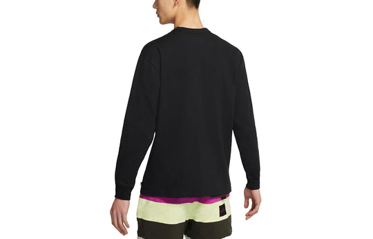Nike Sportswear Max 90 Embroidered Logo Pocket Long Sleeves Black DD3875-010