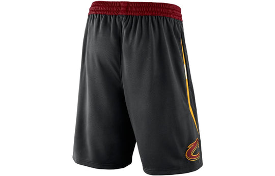 Men's Nike NBA Casual Breathable Sports Basketball Shorts SW Fan Edition Cavaliers Limited Black AJ5594-010