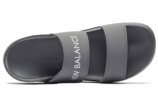 New Balance NCLAY Series Minimalistic Unisex Dark Grey Sandals SUFNCLAO