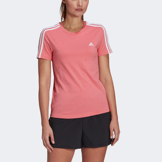 (WMNS) adidas Casual Sports Stylish Short Sleeve Pink T-Shirt GL0787