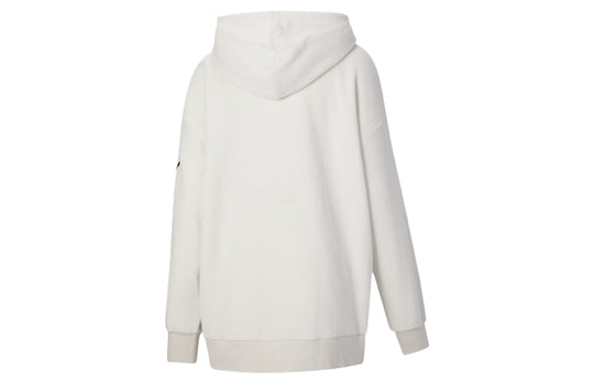 PUMA Classics Fleece Lined Stay Warm Athleisure Casual Sports Hoodie White 531089-05