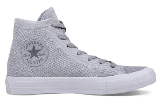 Converse Chuck Taylor All Star II Nike Flyknit Grey White 156735C